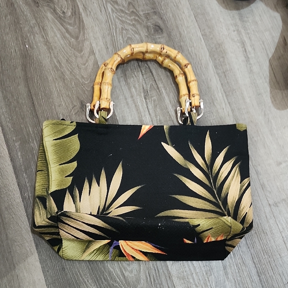 Tropical Black and Tan Women's Bag